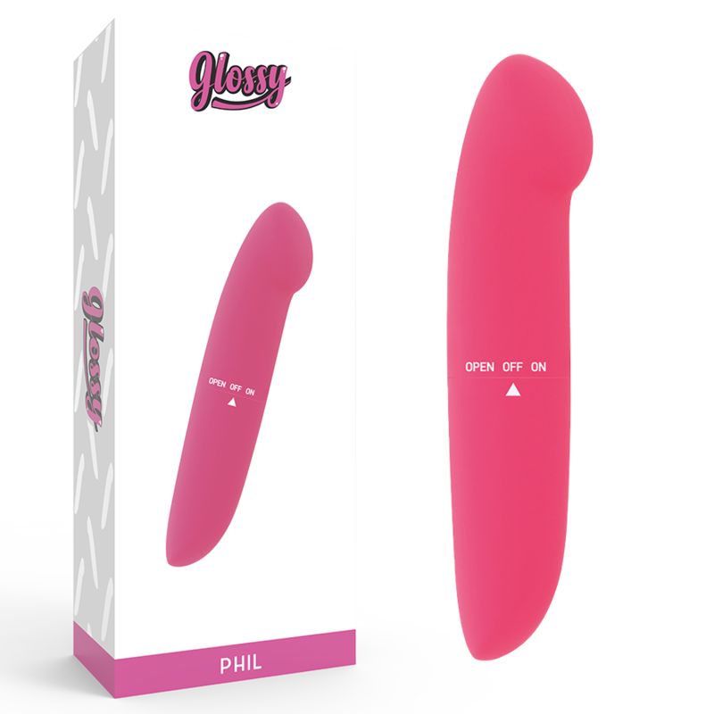 Phil Vibrador Rosa de Glossy | Piumer Erotic
