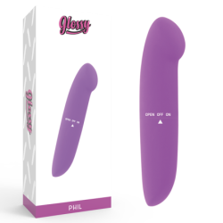 Phil Vibrator Lila de Glossy | Piumer Erotic