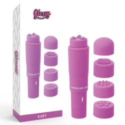 Pocket  Kurt Masajeador Lila de Glossy | Piumer Erotic