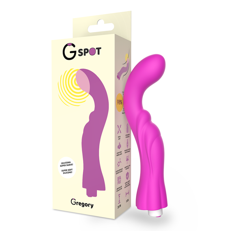Gregory Vibrador Violeta de G-Spot | Piumer Erotic