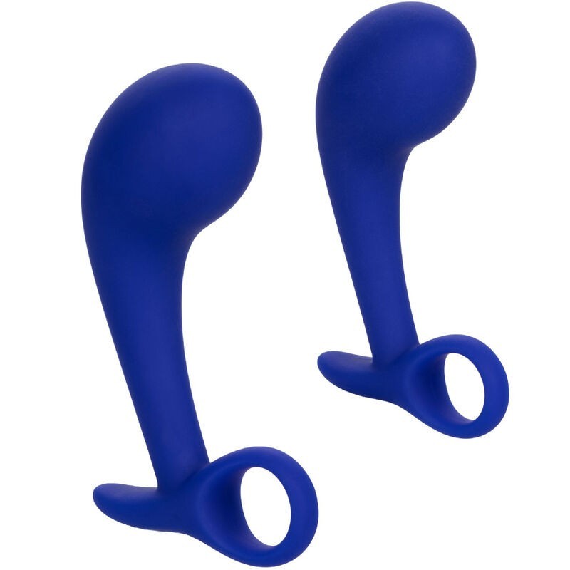 Admiral Set 2 Plug Anal Azul de Calexotics | Piumer Erotic
