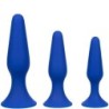 Admiral Kit 3 Plug Anal Azul de Calexotics | Piumer Erotic