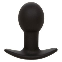 Rock Bottom Plug Anal 10 Vibraciones Silicona Negro de Calexotics | Piumer Erotic