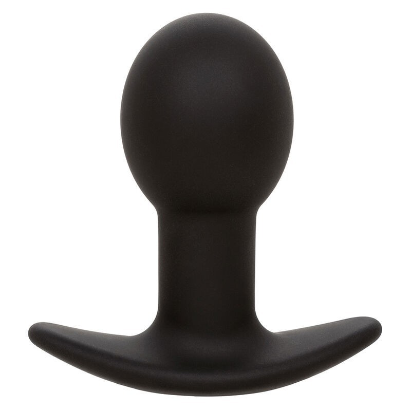 Rock Bottom Plug Anal 10 Vibraciones Silicona Negro de Calexotics | Piumer Erotic