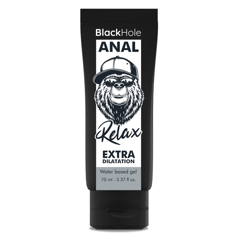 Gel Base Agua Dilatación Anal 70 Ml de Black Hole | Piumer