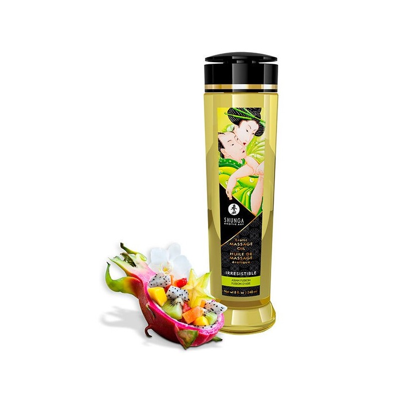Shunga - Aceite De Masaje Erótico Irresistible 240Ml de Shunga Oils | Piumer