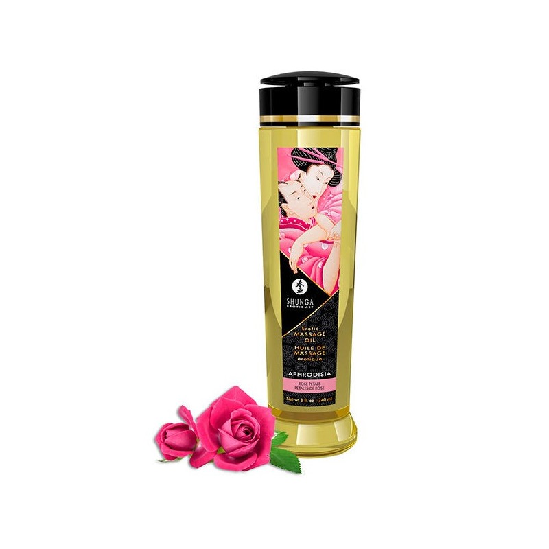 Shunga - Aceite De Masaje Erótico Aphrodisia 240 Ml de Shunga Oils | Piumer