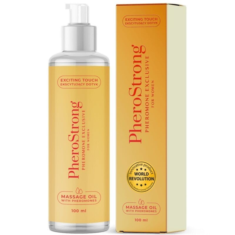 Aceite De Masaje Exclusive Para Mujer 100 Ml de Pherostrong | Piumer