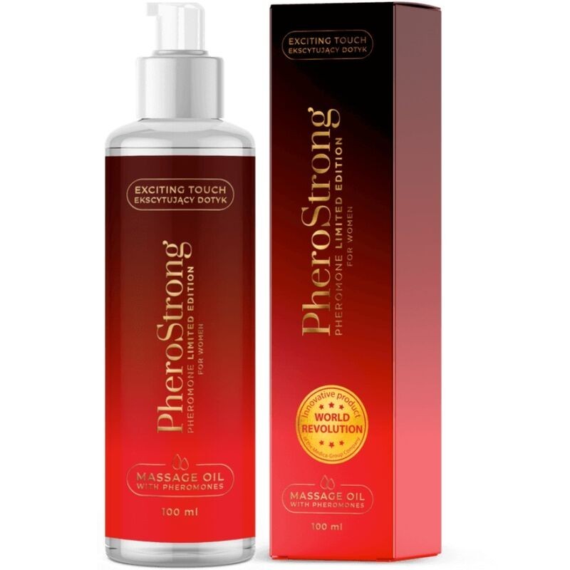 Aceite De Masaje Limited Edition Para Mujer 100 Ml de Pherostrong | Piumer