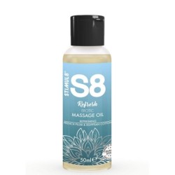 S8 Refresh Aceite De Masaje Erótico Algodón 50 Ml de Stimul8 | Piumer