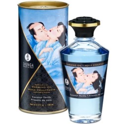 Shunga - Aceite Masaje Efecto Calor Sabor Coco 100 Ml de Shunga Oils | Piumer