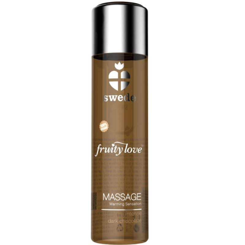 Fruity Love Aceite Efecto Calor Chocolate Negro 120 Ml de Swede | Piumer
