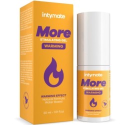 More Gel Masaje Efecto Calor Base Agua Para Ella 30 Ml de Intimateline Intymate | Piumer