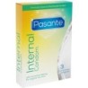 Internal Preservativo Sin Latex 3 Unidades de Pasante | Piumer