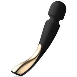 Masajeador Smart Medium Wand 2 Negro de Lelo | Piumer