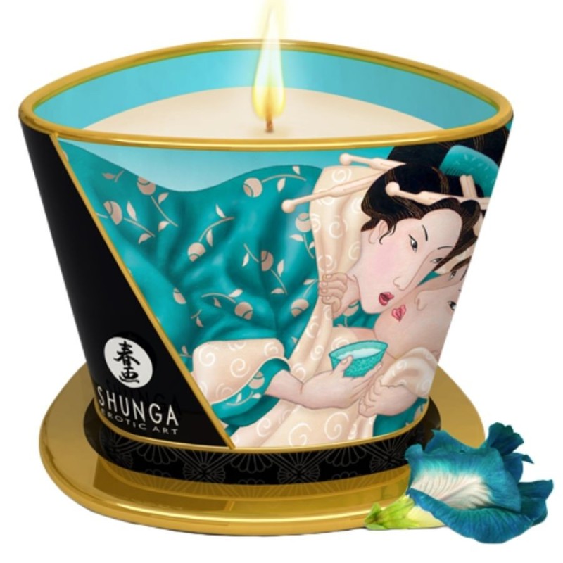 Shunga - Vela De Masaje Island Blossoms 170 Ml de Shunga Candles | Piumer