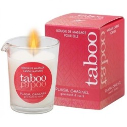 Taboo Vela De Masaje Para Ella Plaisir Charnel Aroma Flor De Cacao de Ruf | Piumer