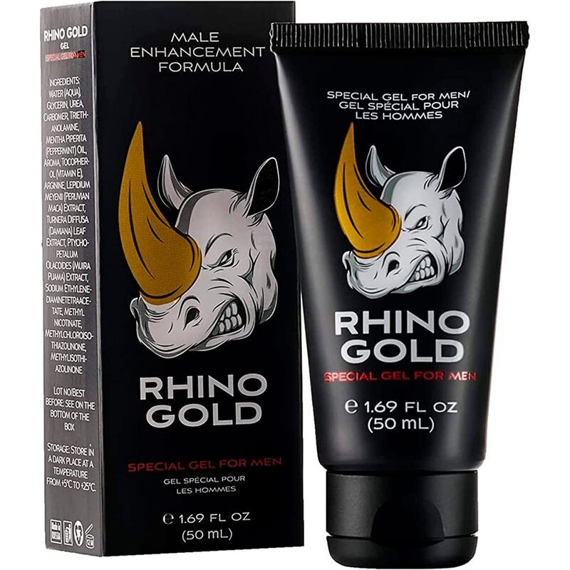 Gel Íntimo Para Hombres 50 Ml de Rhino Gold | Piumer