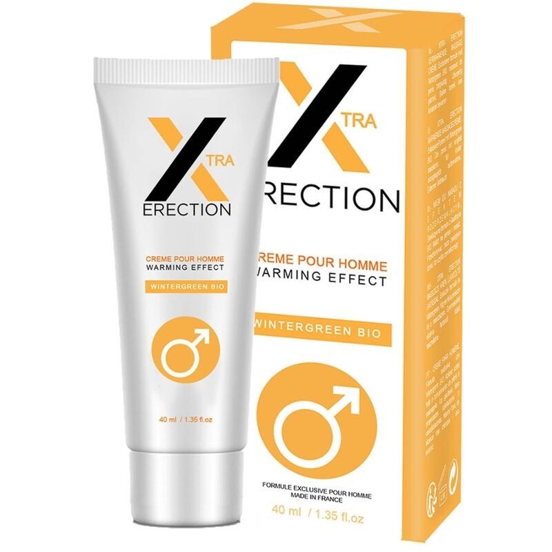 X Erection Crema Ereccion Efecto Calor 40 Ml de Ruf | Piumer