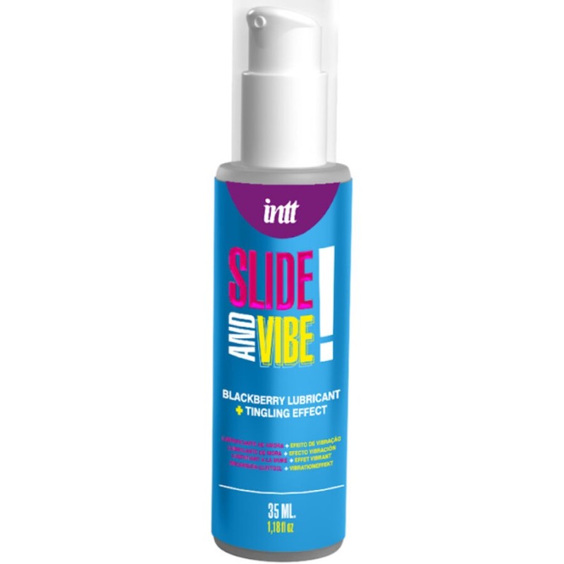 Lubricante Íntimo Besable Base Agua Con Efecto Vibración 35 Ml de Intt Releases | Piumer
