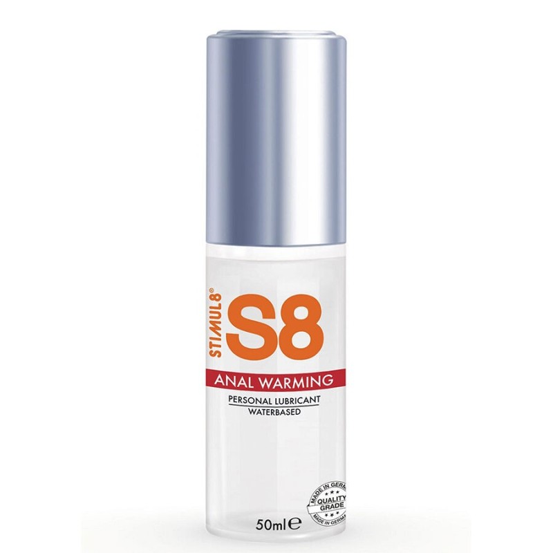 S8 Lubricante Anal Efecto Calor 50 Ml de Stimul8 | Piumer
