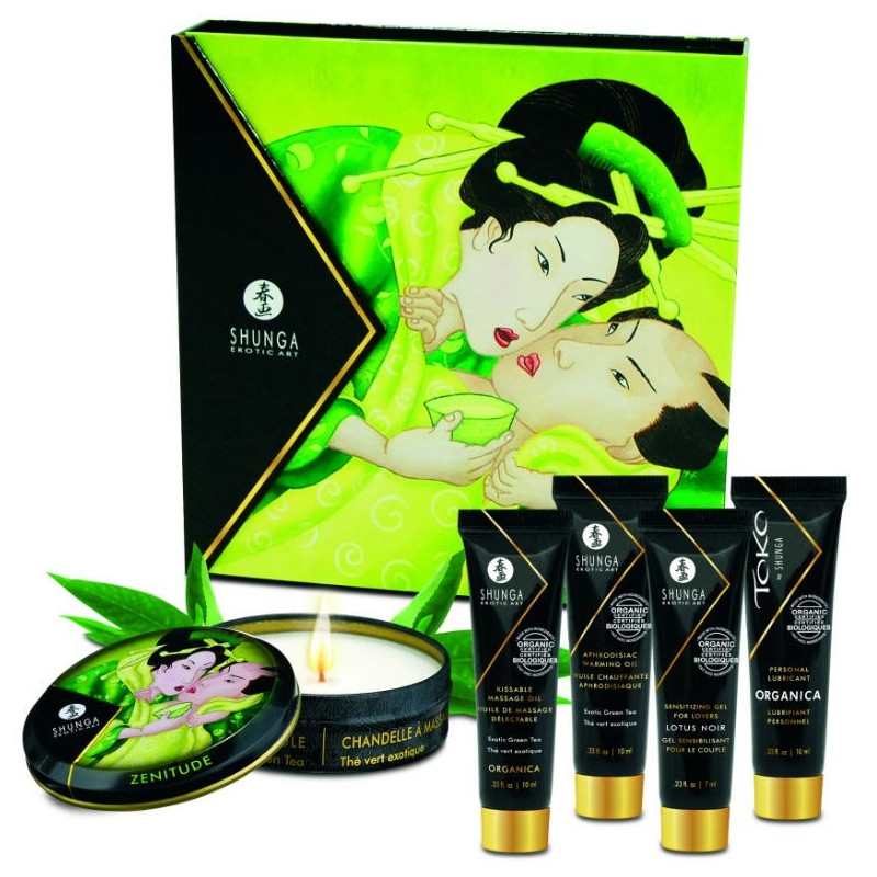 Shunga - Kit Secret Geisha Te Verde Organico de Shunga Kits | Piumer