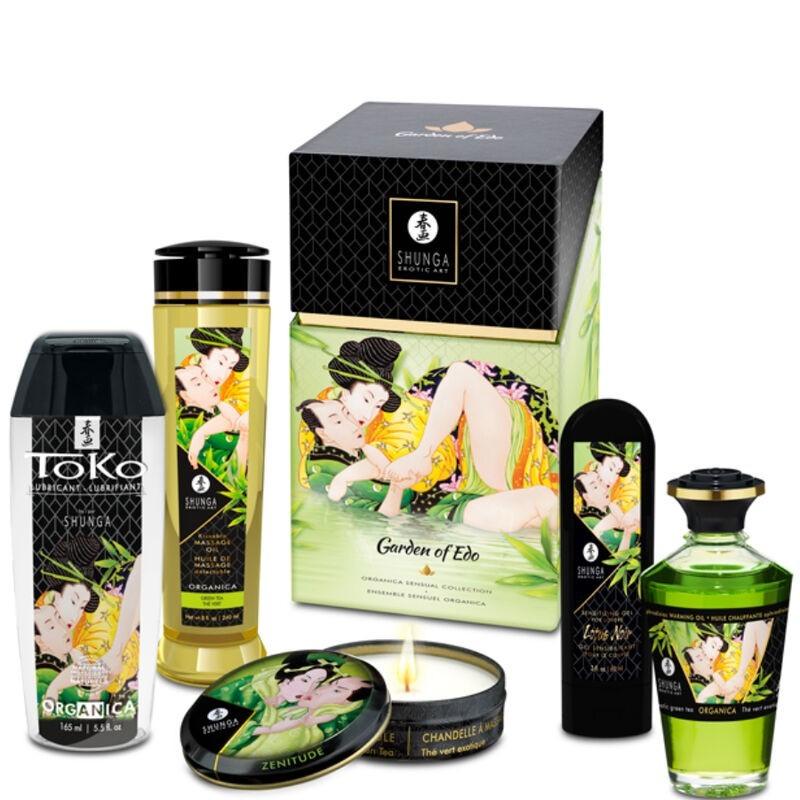 Shunga - Kit Jardín De Edo Colección Orgánica de Shunga Kits | Piumer
