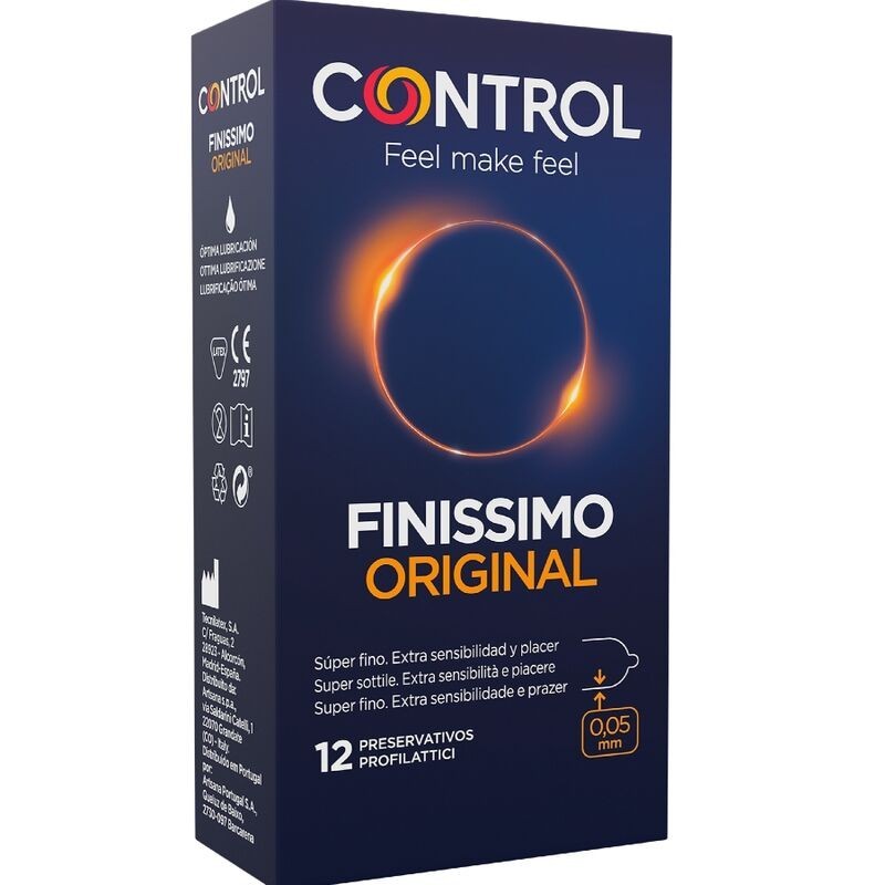 Control - Finissimo Preservativos 12 Unidades de Control Condoms | Piumer