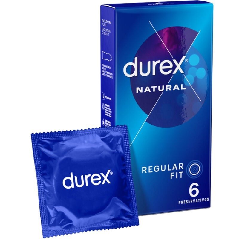 Durex - Natural Classic 6 Unidades de Durex Condoms | Piumer