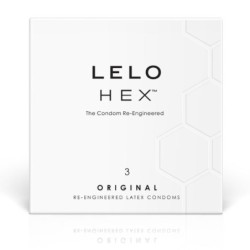 Hex Preservativo Caja 3 Uds de Lelo | Piumer