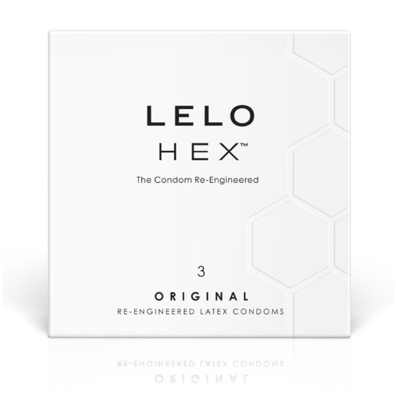 Hex Preservativo Caja 3 Uds de Lelo | Piumer