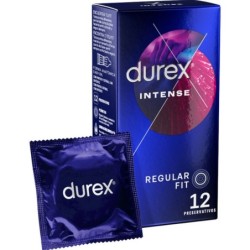 Durex - Intense Orgasmic 12 Unidades de Durex Condoms | Piumer