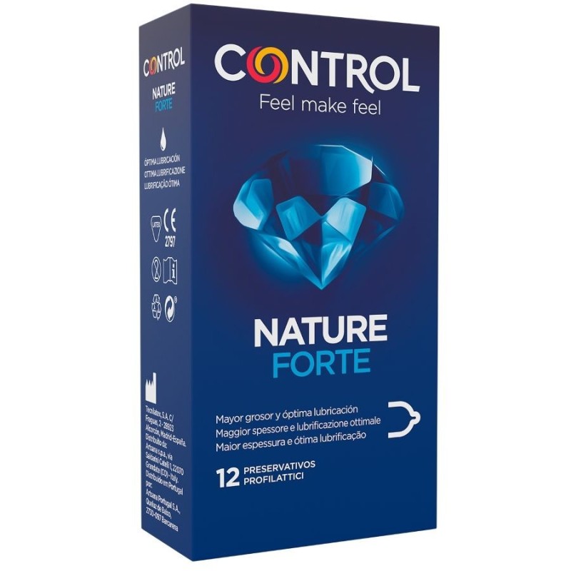 Control - Forte 12 Unidades de Control Condoms | Piumer