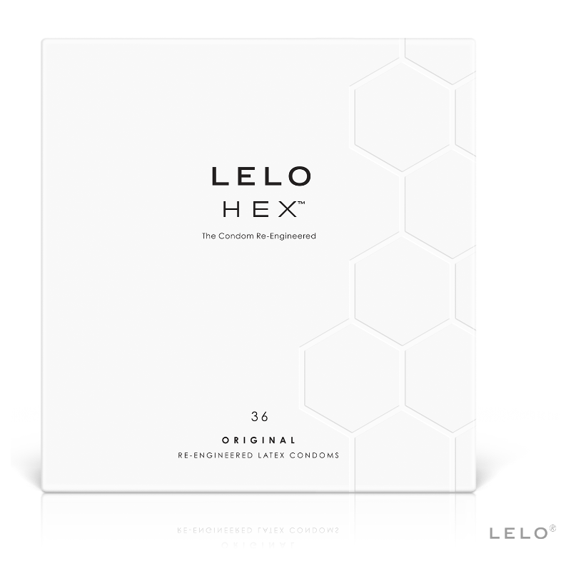 Hex Preservativo Caja 36 Uds de Lelo | Piumer