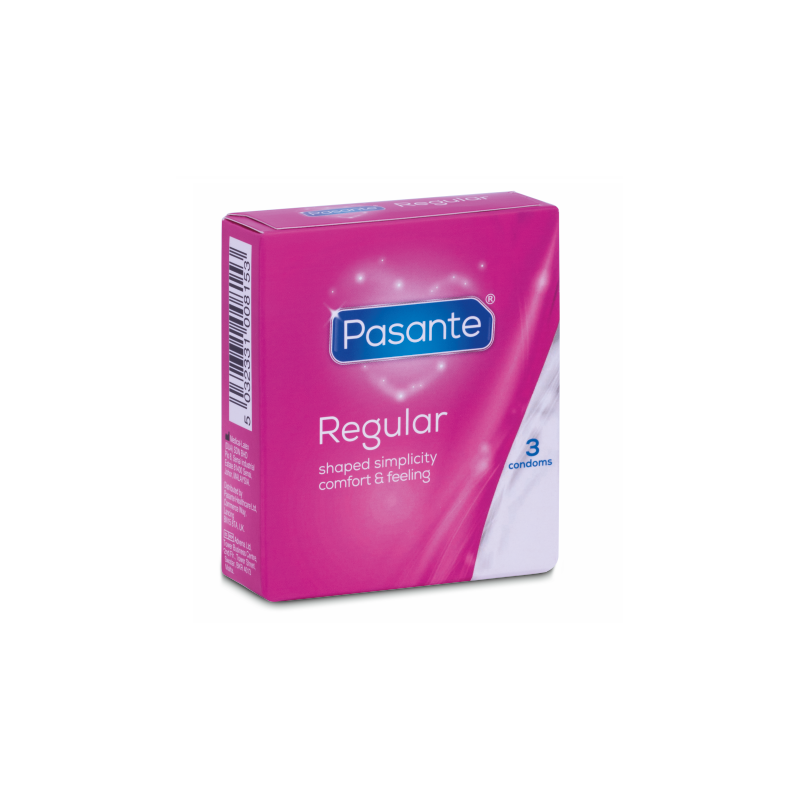 Condom Gama Regular 3 Unidades de Pasante | Piumer