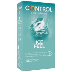 Control - Ice Feel Preservativos Efecto Frio 10 Unidades de Control Condoms | Piumer
