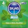 Preservativos Premium Sabor Menta Pack 4 de Skins | Piumer
