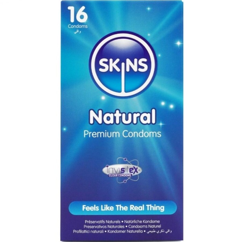 Natural Preservativos Premium Pack 16 de Skins | Piumer