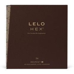 Hex Preservativo Respect Xl 36 Pack de Lelo | Piumer