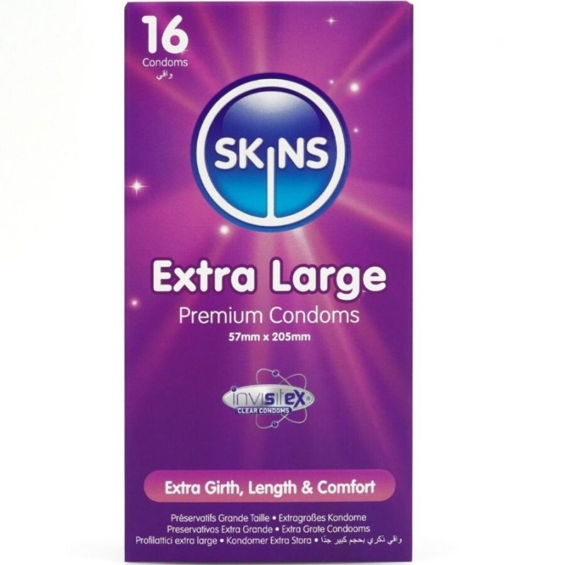 Tamaño Xl Preservativos Premium Pack 16 de Skins | Piumer