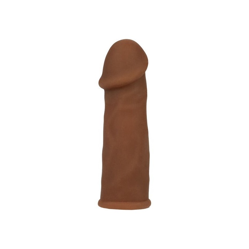 CALEXOTICS - FUTUROTIC FUNDA EXTENSION PENE MARRÓN
