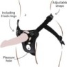 Strap-On Pleasure Harnés Negro de Get Real | Piumer