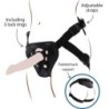 Strap-On Deluxe Harnés Negro de Get Real | Piumer