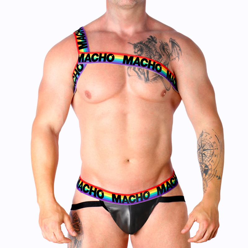 Macho - Arnés Romano Pride S/M de Macho Underwear | Piumer