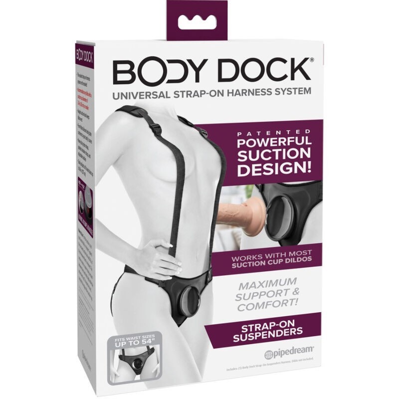 Body Dock Strap-On Suspenders de Pipedreams | Piumer