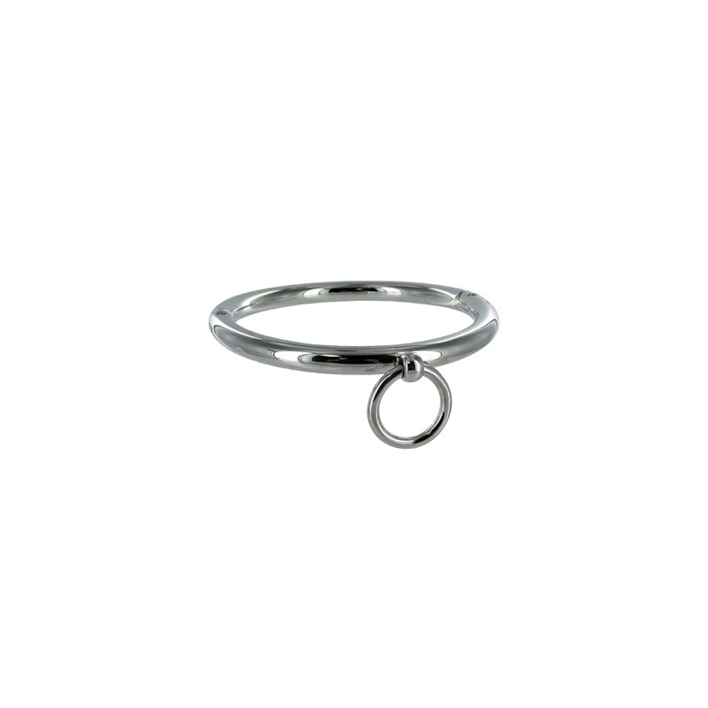 Bdsm Collar Con Argolla 18Cm de Metal Hard | Piumer