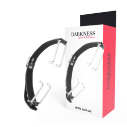 Darkness - Mordaza Con Gancho Negro de Darkness Bondage | Piumer