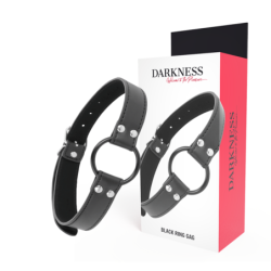 Darkness - Mordaza Con Anilla Diametro 3.6 Cm de Darkness Bondage | Piumer
