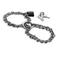 Esposas Con Cadena De Acero Inox. de Metal Hard | Piumer