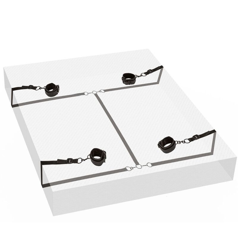Boundless Red Restraint Set Restriccion Cama de Calexotics | Piumer